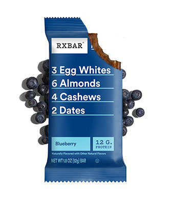 RXBAR Bars Package with ingredients